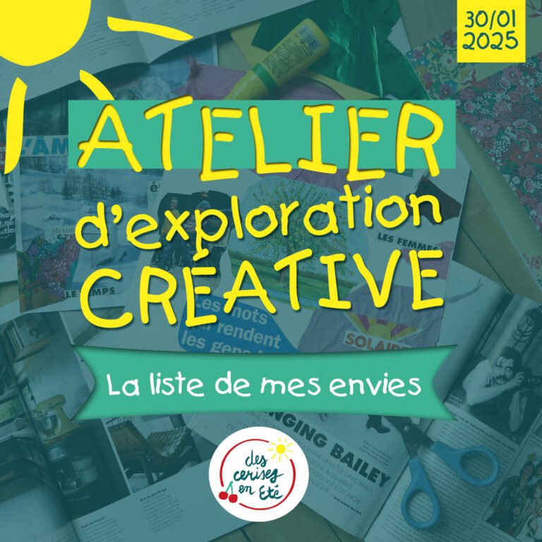 Lire la suite à propos de l’article Atelier d’Exploration Créative – Jeudi 30 janvier