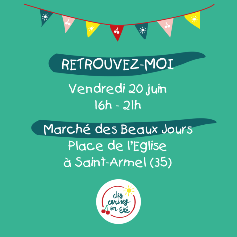 Lire la suite à propos de l’article Marché de créateurs : 20 juin 2025